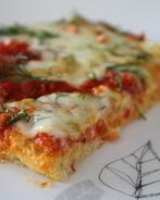 Пицца на основе цветной капусты