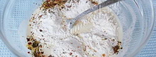 пицца на сковороде на сметане. Шаг 6