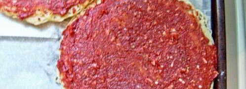 пицца на спагетти spaghetti pizza. Шаг 4