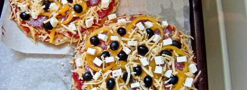 пицца на спагетти spaghetti pizza. Шаг 6