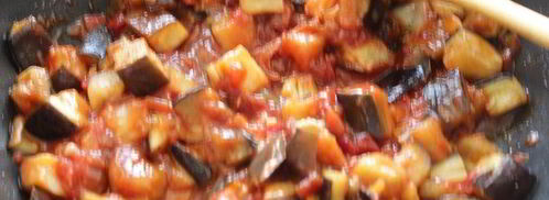 пицца с баклажанами и сыром джюгас. Шаг 3