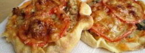 пицца с фаршем и грибами. Шаг 7