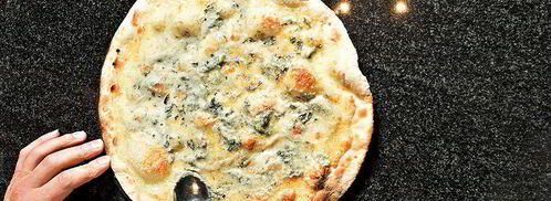 пицца с голубым сыром и грушей. Шаг 4