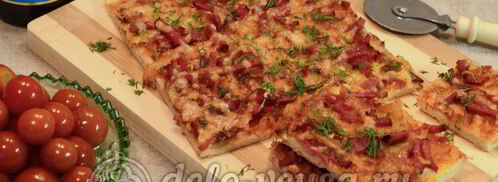 пицца с колбасой. Шаг 11