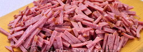 пицца с колбасой. Шаг 7