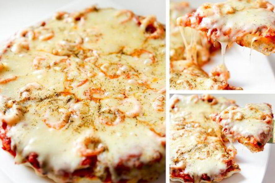 Рецепт пицца с креветками