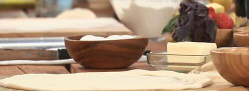 пицца с омлетом. Шаг 2