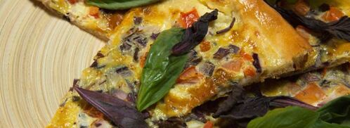 пицца с омлетом. Шаг 6