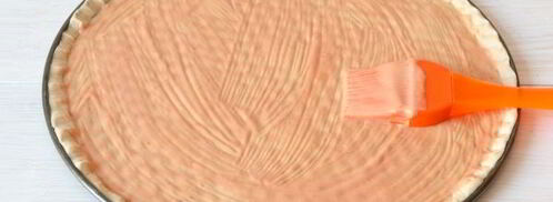 пицца с солеными огурцами. Шаг 4