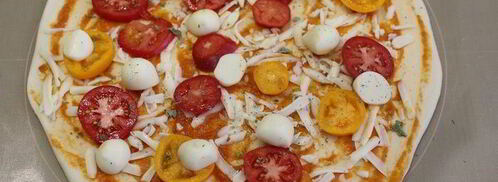 пицца с сыром скаморца. Шаг 9