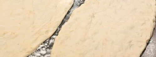 пицца с тыквой, грушей и горгонзолой. Шаг 4