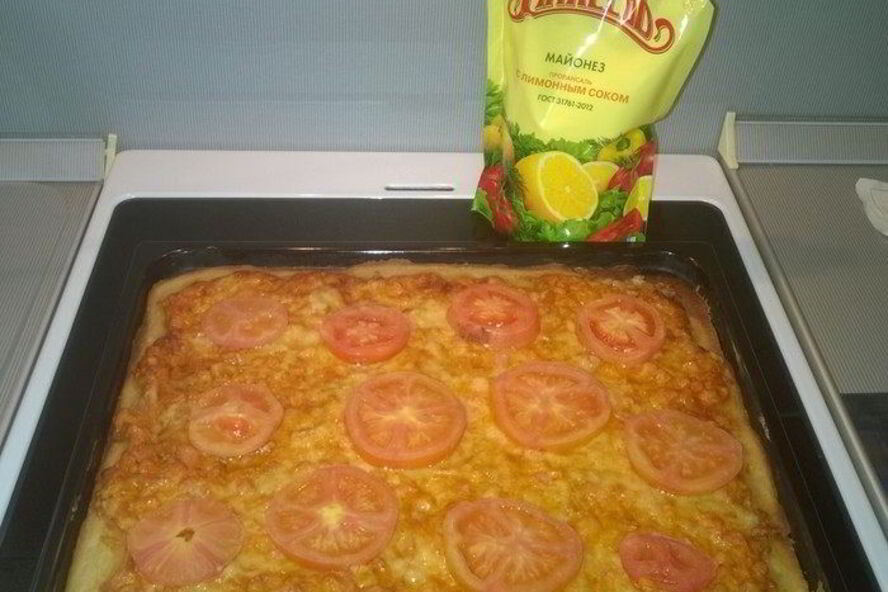 Рецепт пицца с вареной колбасой