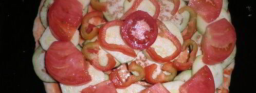 пицца вегетарианская. Шаг 2