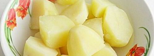 картофельные пончики с ветчиной. Шаг 3