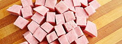 картофельные пончики с ветчиной. Шаг 8