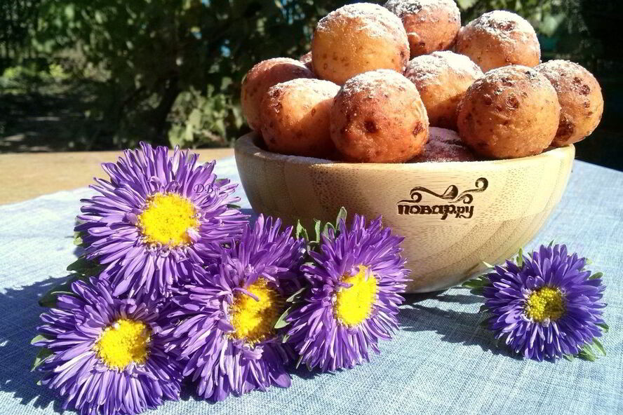 Рецепт пончики из творога