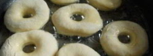 пончики на кефире. Шаг 7