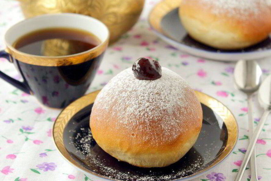 Рецепт пончики суфганиет из духовки