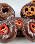 Шоколадные пончики