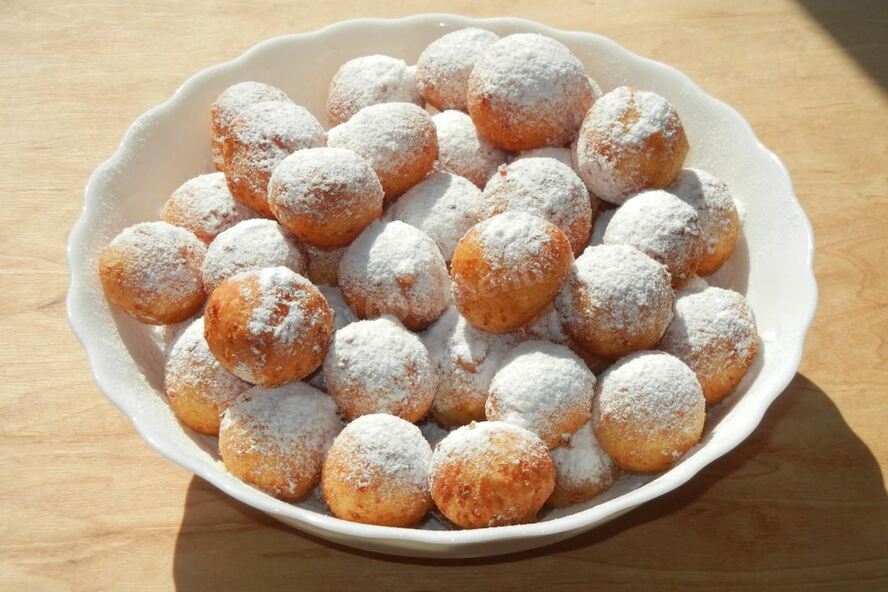Рецепт творожные пончики классические