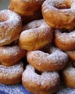 Творожные пончики