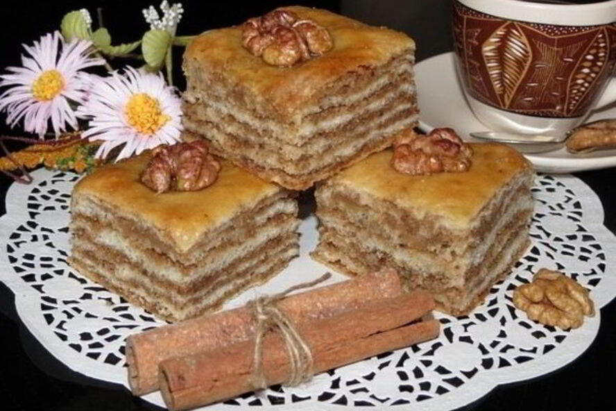 Рецепт постная пахлава