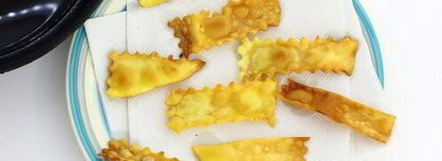 постный хворост. Шаг 9