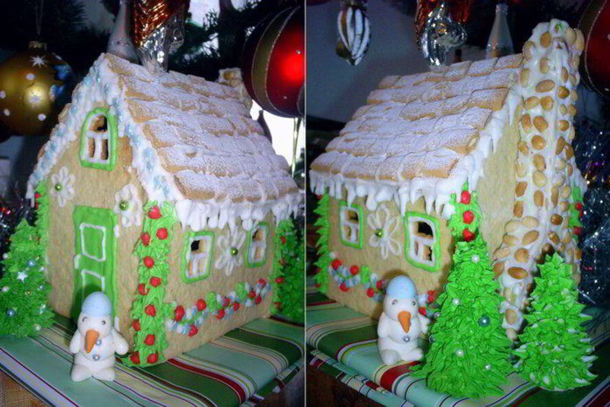 Рецепт имбирный пряничный домик