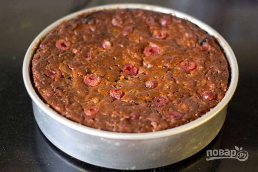 Рецепт коврижка с сухофруктами