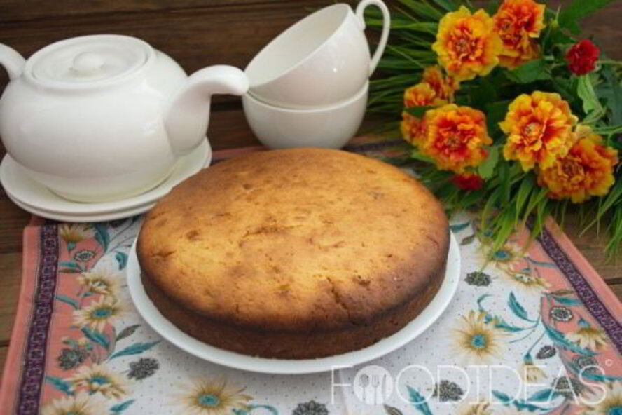 Рецепт коврижка с вареньем на кефире