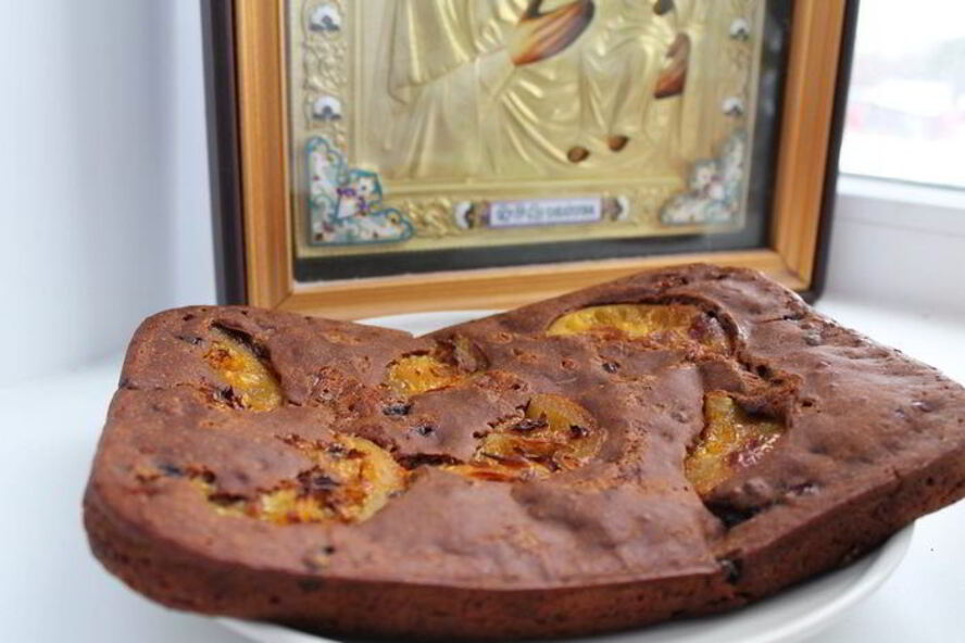 Рецепт медово-брусничная коврижка