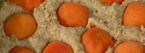 миндальная коврижка с абрикосами. Шаг 7