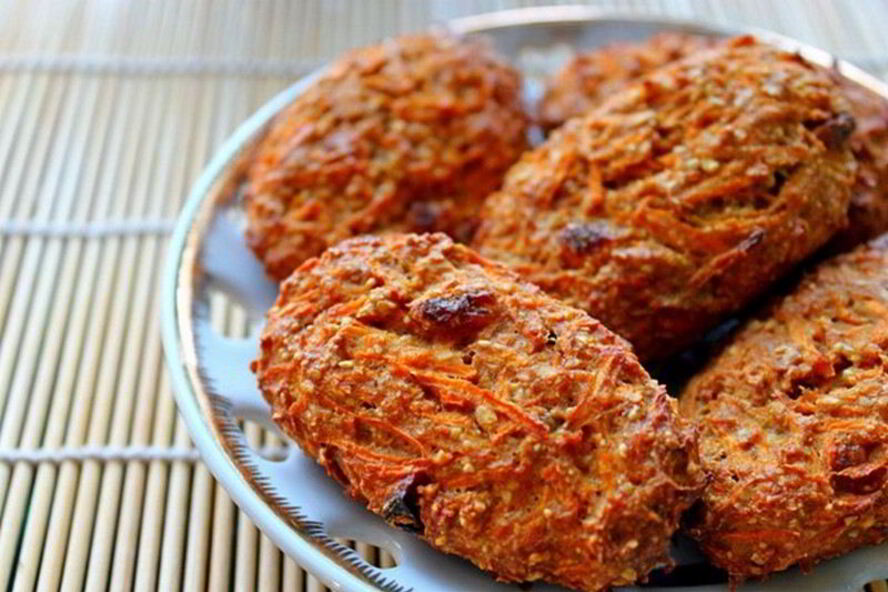 Рецепт морковно-апельсиновые пряники с начинкой из сухофруктов