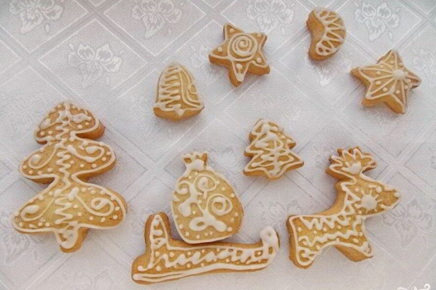 Рецепт новогодние пряники