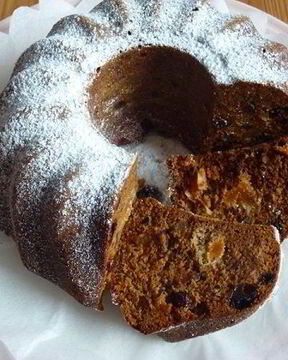 Постная коврижка на чае