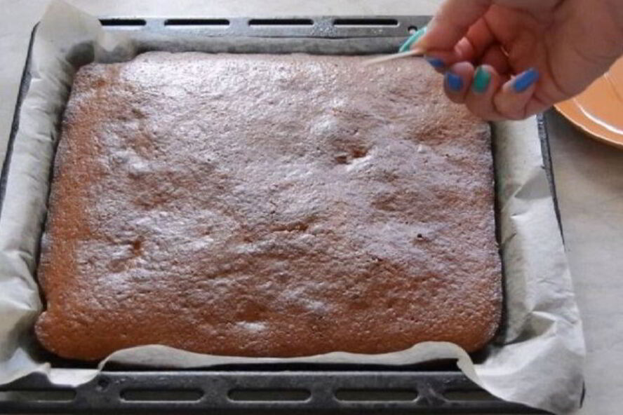 Рецепт постная коврижка с вареньем