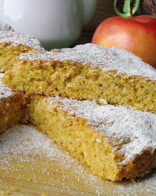 Постная морковная коврижка