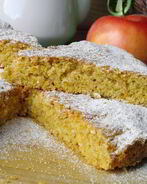 Постная морковная коврижка