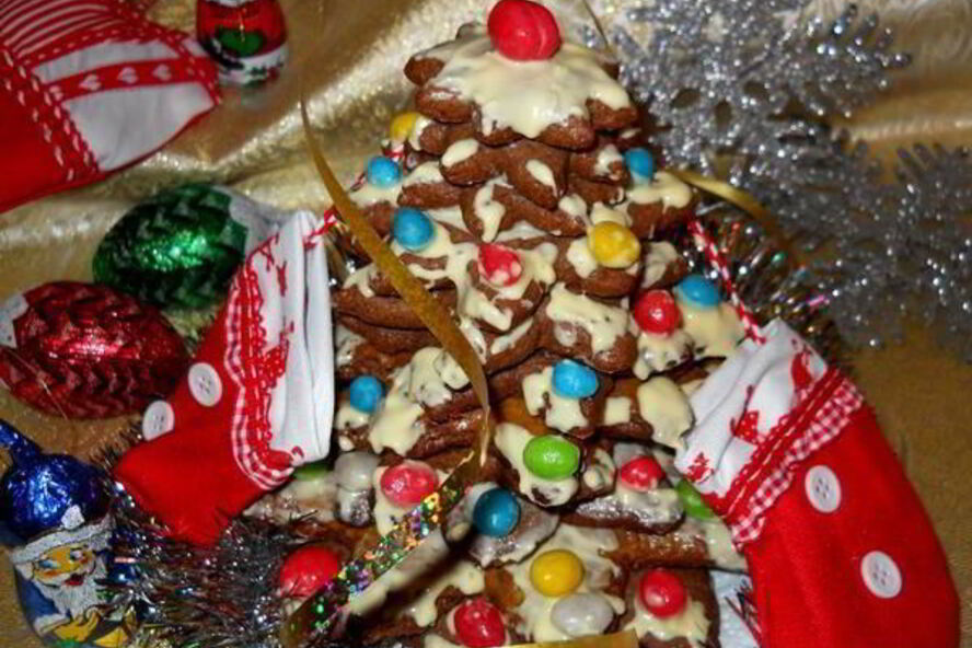 Рецепт пряничная елочка яркие огни