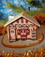 Шоколадно-пряничный домик