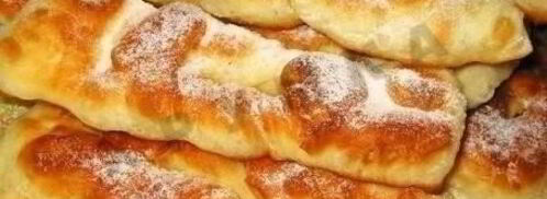 пышный хворост на кефире. Шаг 3