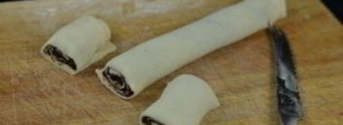 рулетики с маком из дрожжевого теста. Шаг 4