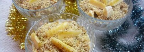 банановая шарлотка. Шаг 6