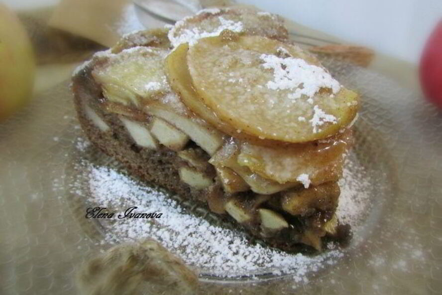 Рецепт черемуховая шарлотка