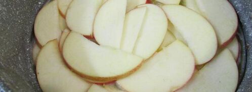 черемуховая шарлотка. Шаг 6