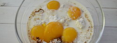 диетическая грушевая шарлотка. Шаг 3