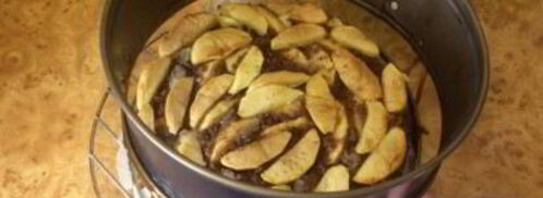 шарлотка из ржаных сухарей. Шаг 4