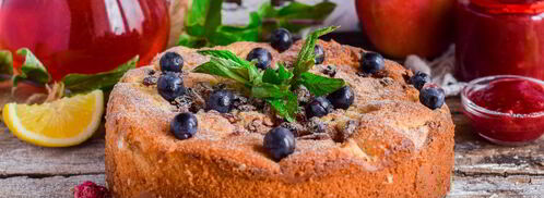 шарлотка на кефире. Шаг 10