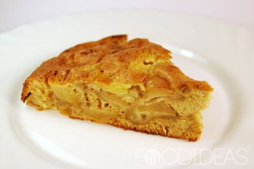 Рецепт шарлотка на молоке