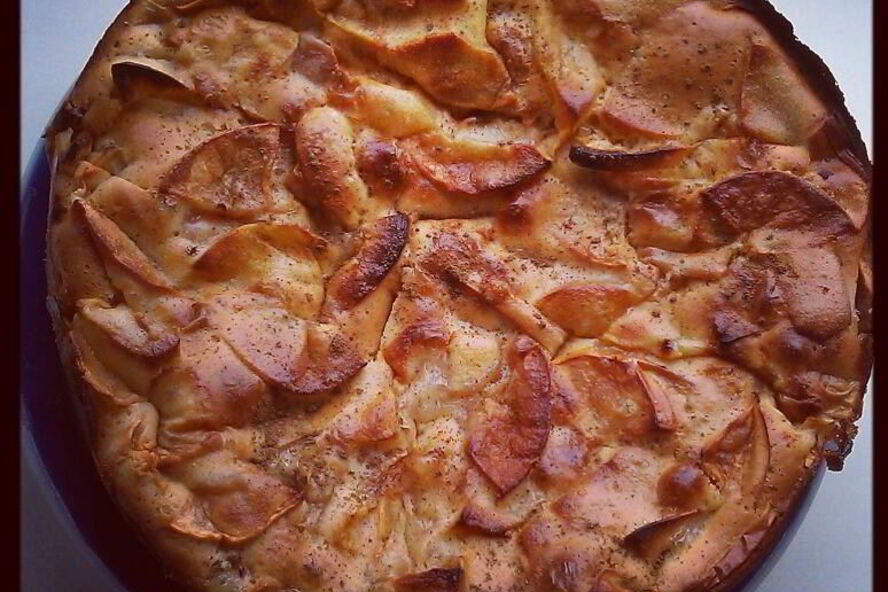 Рецепт шарлотка с хрустящей корочкой